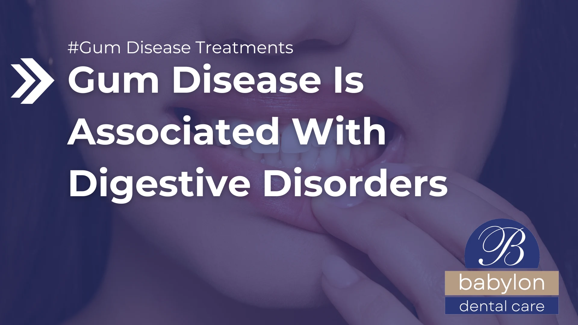 Gum Disease Is Associated With Digestive Disorders Image - new logo