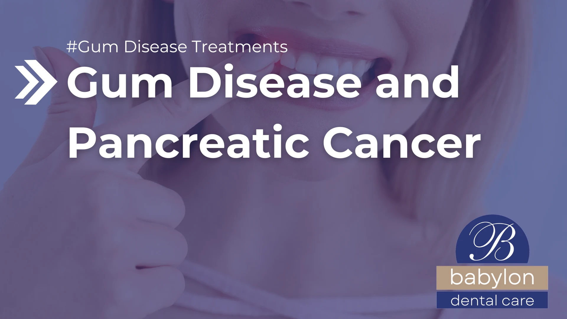 Gum Disease and Pancreatic Cancer Image - new logo
