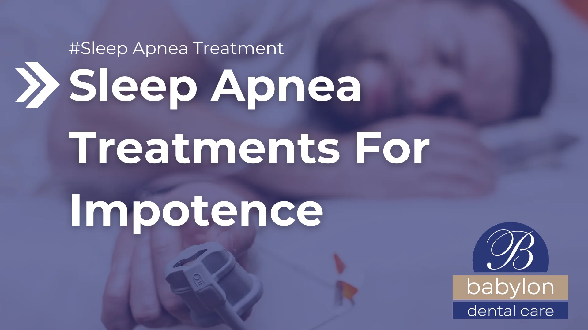 Sleep Apnea Treatments For Impotence Image - new logo