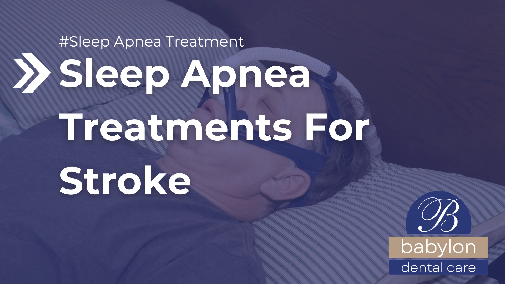 Sleep Apnea Treatments For Stroke Image - new logo